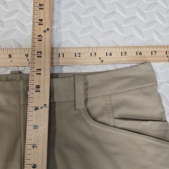 Lululemon ABC Pants Mens 34 x 32 Khaki Tan Classic Fit Stretch Career Casual - Picture 10 of 11